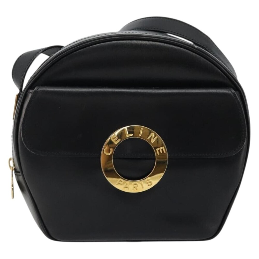 Celine Circle Logo Leather